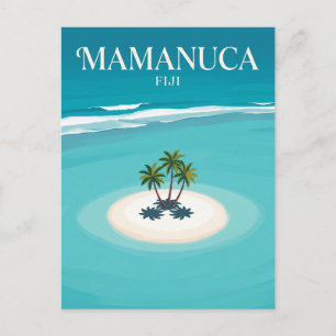 Mamanuca Islands Fiji Postcard