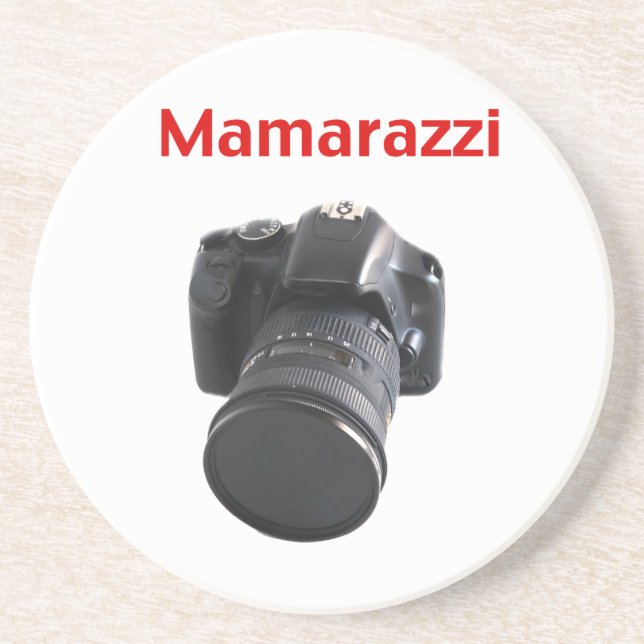 Mamarazzi Photographer Coaster (Front)