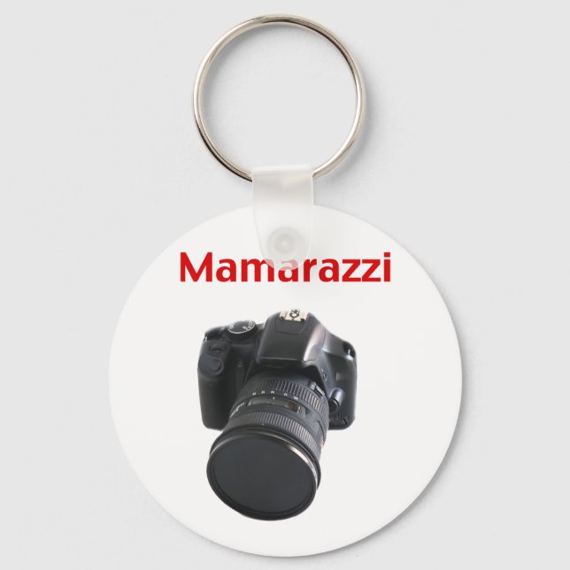 Mamarazzi Photographer Key Ring (Front)