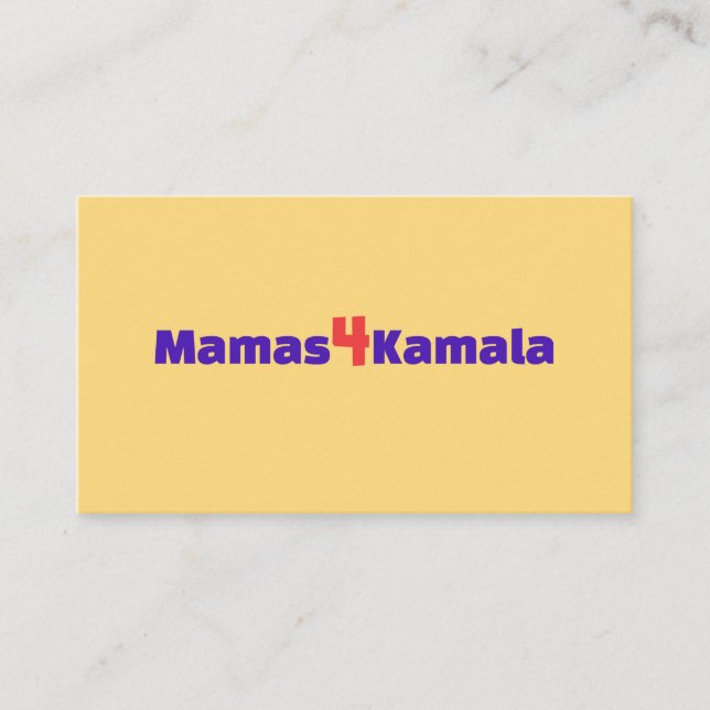 Mamas4Kamala cards (Front)