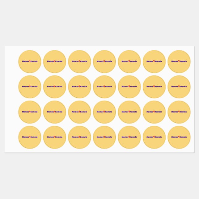 Mamas4Kamala Iron ons (Sheet)