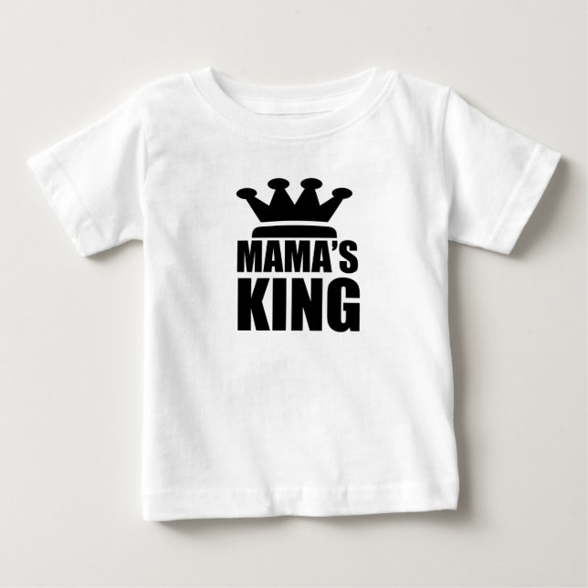 Mamas baby king T-Shirt (Front)
