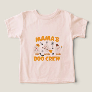 Mama's Boo Crew Kids' Halloween T-Shirt
