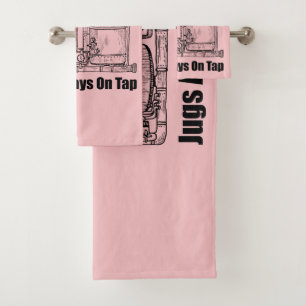Mama's Boobery Jugs Always On Tap Bath Towel Set