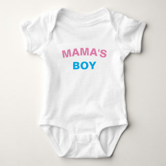 "Mama's Boy” Adorable Baby Bodysuit