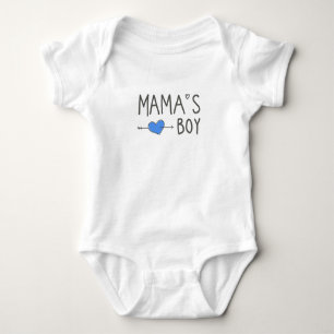 mama's boy baby bodysuit