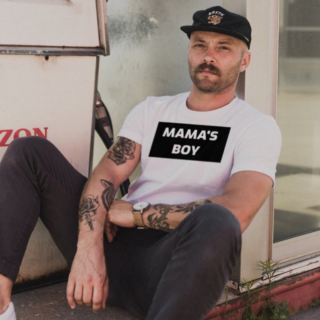 MAMA'S BOY MENS T-SHIRTS T-SHIRT (Creator Uploaded)