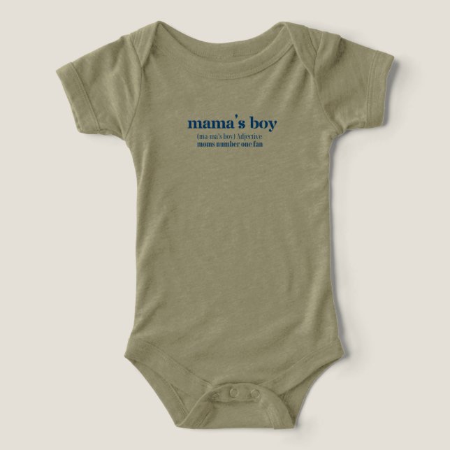 Mama's Boy Top (Design Front)