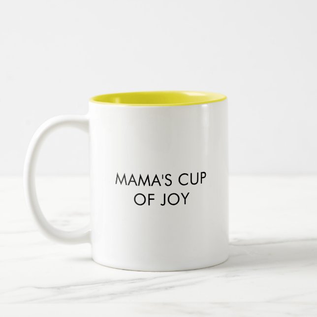 Mama's cup of joy Coffee Mug (Left)