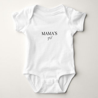 mama's girl  baby bodysuit