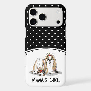Mama's Girl Shih Tzu (tan white) Dog Mum Cute