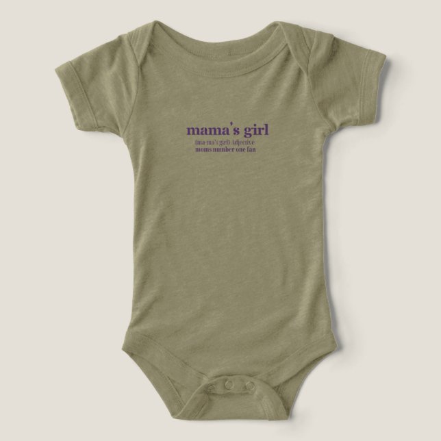 Mama's Girl Top (Design Front)