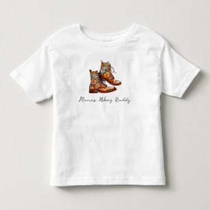 Mamas Hiking Buddy Girls Toddler T-Shirt