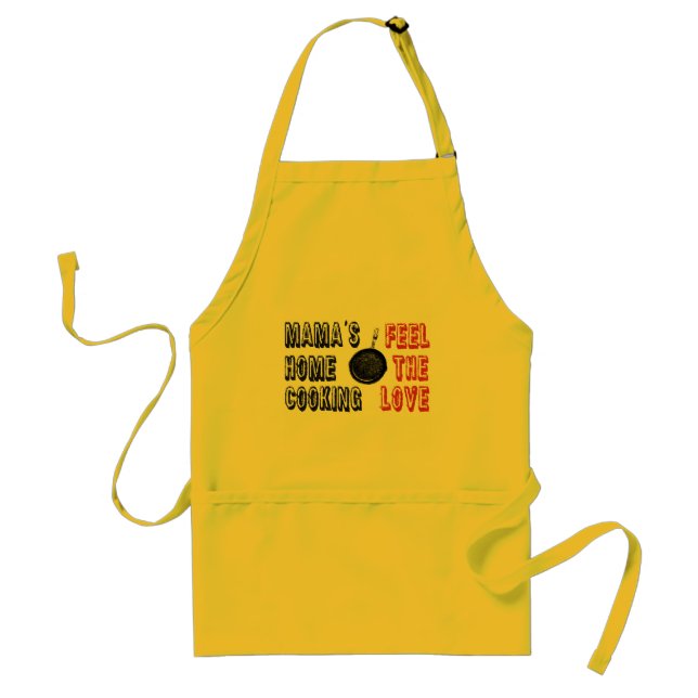 mama's home cooking standard apron (Front)