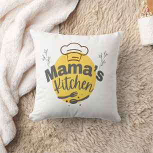 Mama's Kitchen – Retro Comfort Food Tee Cushion