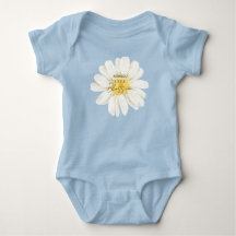 Mama's Little Blossom Cute Daisy Blue