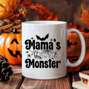 Mama's Little Monster Halloween Mug