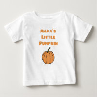Mama's little pumpkin outfit