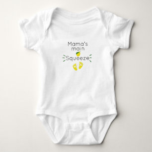Mama's Main Squeeze,Baby gift Baby for New Mom Bodysuit