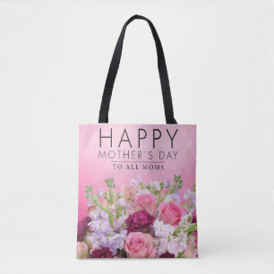 Mama's Market Blooms: Happy Mother's Day Tote  Bag