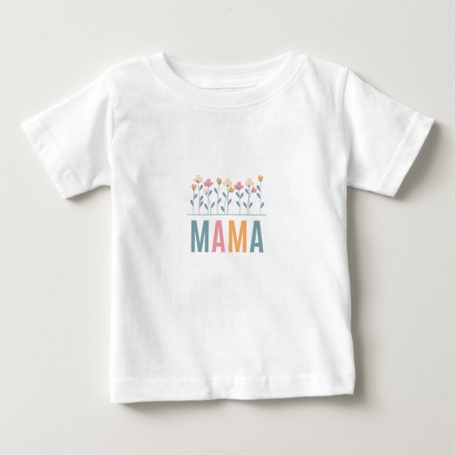 Mama's Mini: Adorable Baby T-shirt Collection for  (Front)
