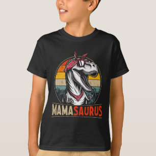 Mamasaurus Dinosaur Mom For Mothers Day Christmas  T-Shirt
