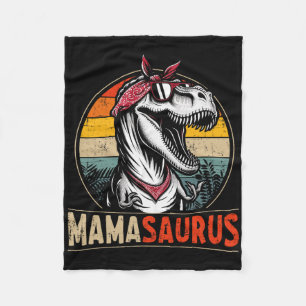 Mamasaurus Dinosaur Mum For Mothers Day Christmas  Fleece Blanket