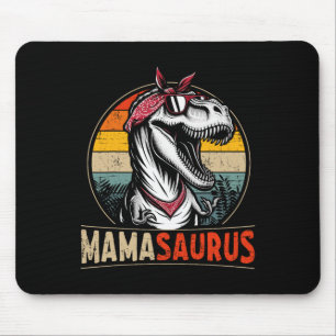 Mamasaurus Dinosaur Mum For Mothers Day Christmas  Mouse Pad