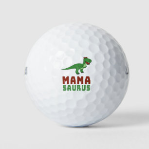 Mamasaurus Dinosaur Tyrannosaurus Rex Mothers Day Golf Balls