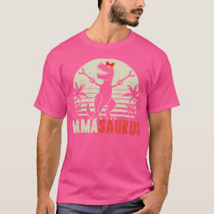 Mamasaurus Funny Mama-Saurus T-Rex Dinosaur Mum T-Shirt