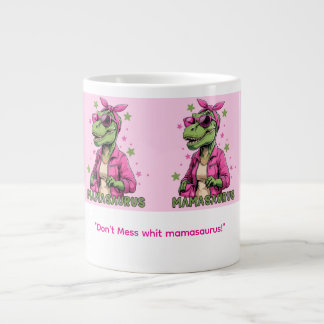 Mamasaurus large coffee mug