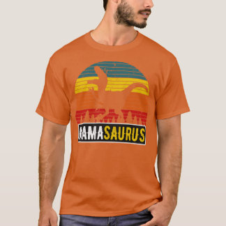 MamaSaurus Mum TRex Dinosaur Retro Mother T-Shirt