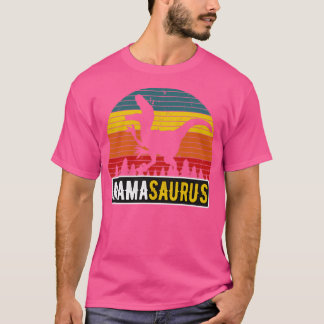 MamaSaurus Mum TRex Dinosaur Retro Mother T-Shirt