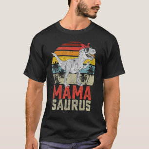 Mamasaurus Rex Dinosaur Mama Saurus Family Matchin T-Shirt