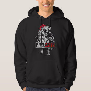 Mamasaurus Rex Dinosaur Mama Saurus Mother's Fami Hoodie