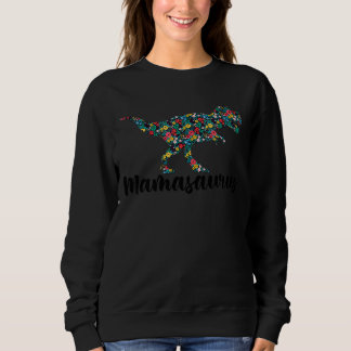 Mamasaurus Rex Dinosaur Mother's Day Mothers Mama  Sweatshirt