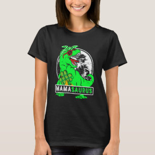 Mamasaurus rex Dinosaur Mummy Saurus St Patricks D T-Shirt