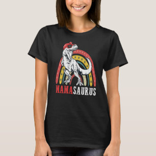 Mamasaurus Rex Dinosaur  Rainbow Mama Saurus Mothe T-Shirt