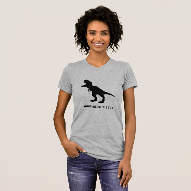 mamasaurus rex family dinosaur tee (Front Full)