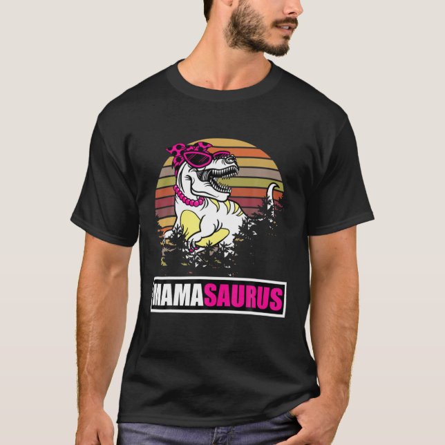 Mamasaurus Rex Mothers Day T-Shirt (Front)