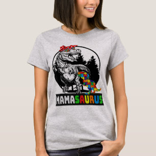 Mamasaurus T rex Dinosaur Clothing Gifts. Funny Ma T-Shirt
