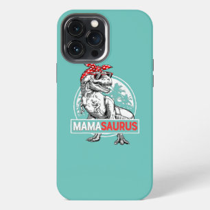 Mamasaurus T rex Dinosaur Funny Mama Saurus iPhone 13 Pro Max Case