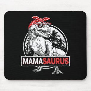 Mamasaurus T Rex Dinosaur Funny Mama Saurus Mouse Pad