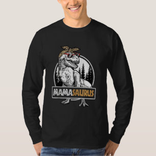 Mamasaurus T Rex Dinosaur Mama Saurus Family Match T-Shirt