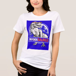 Mamasaurus Tri-Blend shirt