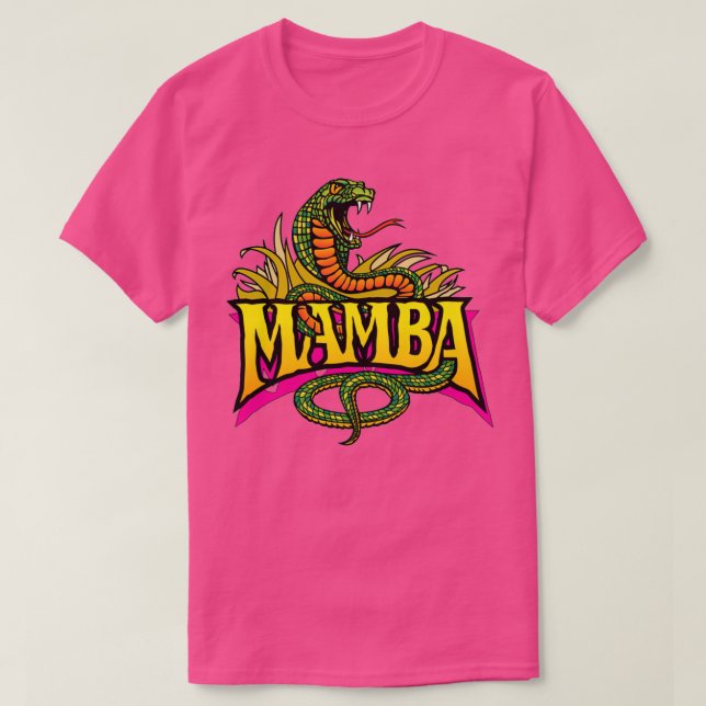 Mamba Roller Coaster  T-Shirt (Design Front)