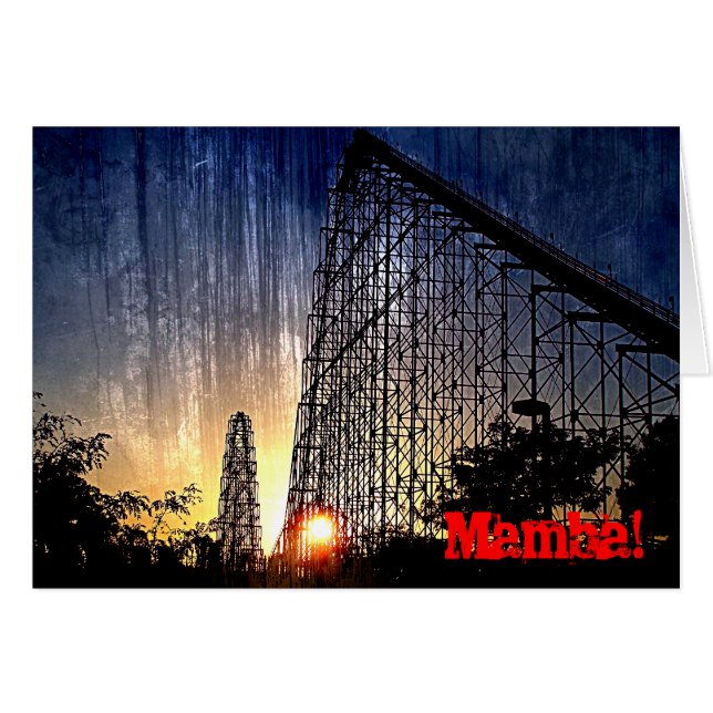 Mamba Rollercoaster World's of Fun Kansas City (Front Horizontal)