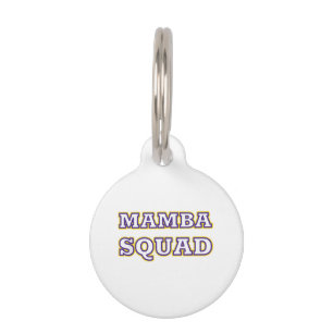 Mamba Squad funny Clothing for Snake Lover Pet Tag