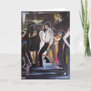 Mambo Night Painting by Alfred Fox Card