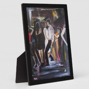 Mambo Night Painting by Alfred Fox Plaque